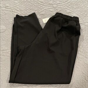 Dubgee NWT black dressy joggers M